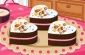 Verrückt nach Desserts: Brownie Herzen mit Himbeer