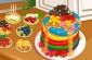 Verrückt nach Desserts: Regenbogen Pfannkuchen