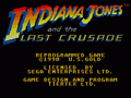 Indiana Jones and the Last Crusade