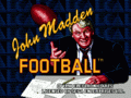 John Madden Football