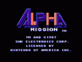 Alpha Mission