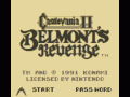 Castlevania II: Belmont’s Revenge